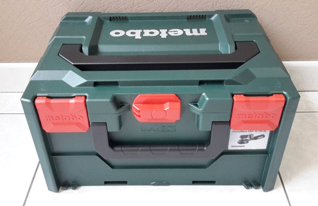 Schuurmachine METABO 12V 4.0ah Powermaxx 125mm( NIEUW ), Doe-het-zelf en Bouw, Ophalen of Verzenden, Nieuw, Excentrische schuurmachine