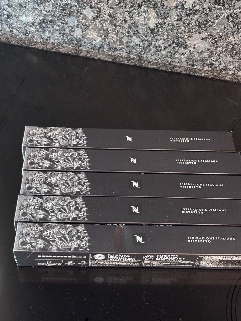Nespresso original - ristretto 50 capsules, Ophalen, Nespresso, Koffiebonen, Nieuw