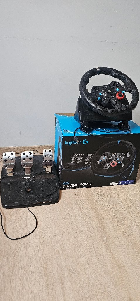 Logitec stuur G29 (kabel stuk), Ophalen, Niet werkend, Stuur of Pedalen