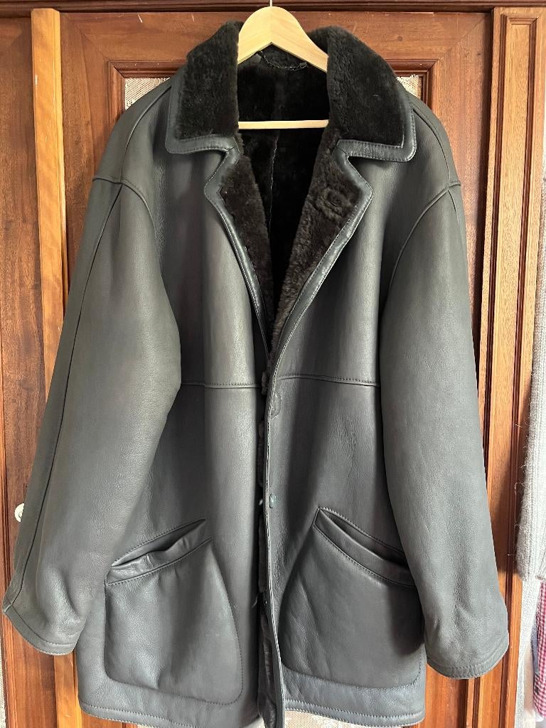 Lederen vest Shearling Original, Shearling Original, Gris, Enlèvement, Taille 52/54 (L)
