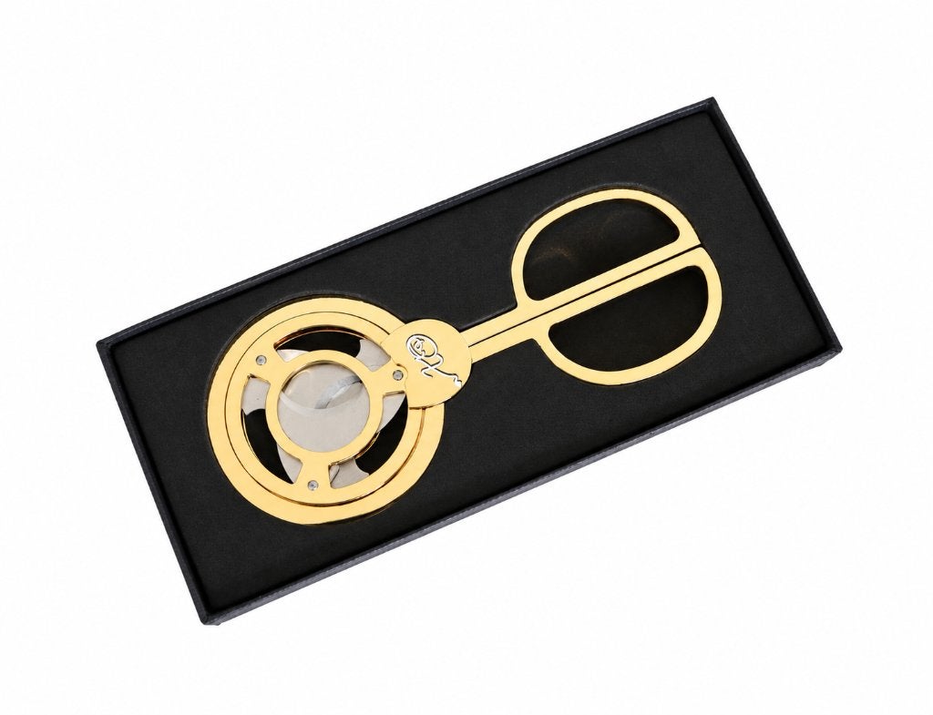 Ron Millonario XOSigaar Cutter Ring Sigaar Schaar, Collections, Enlèvement ou Envoi, Comme neuf
