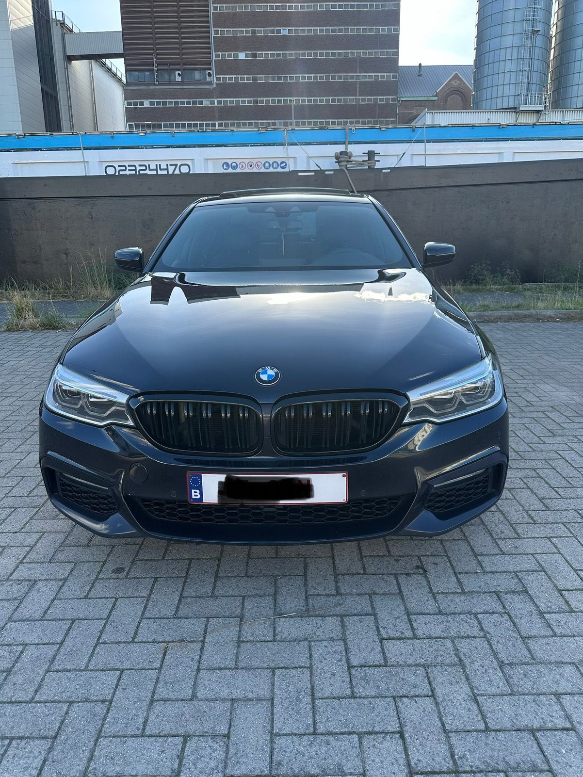 BMW 520D 2018, Autos, BMW, Cuir, Euro 6, Noir, 5 portes