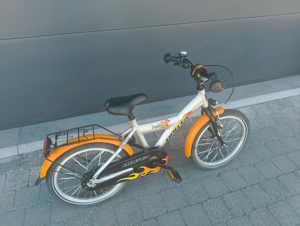 18 inch alu kinderfiets Norta Force, Fietsen en Brommers, Ophalen, Terugtraprem, Norta, 16 tot 20 inch