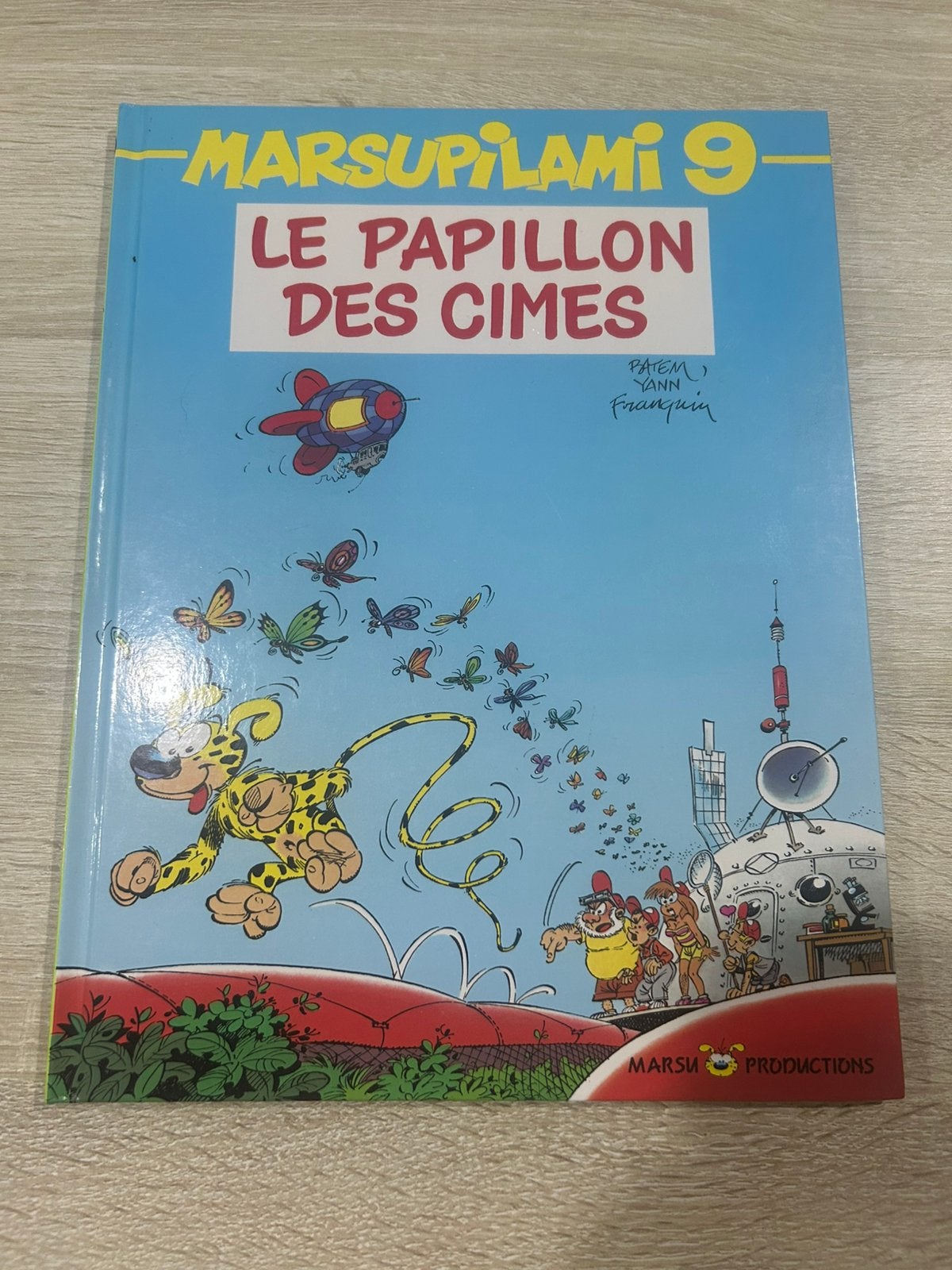 Bd marsupilami le papillon des cimes, Enlèvement, Utilisé