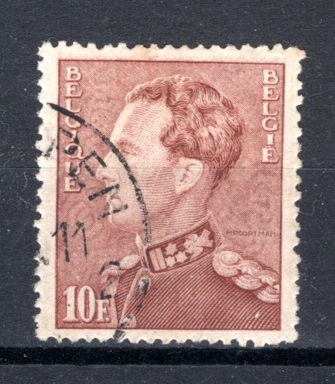 434A estampillé 1946 - Roi Léopold 3, Envoi, Affranchi, Oblitéré