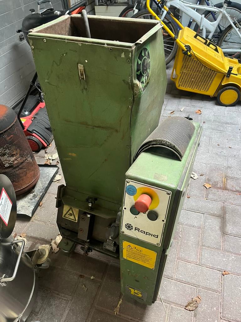 Rapid granulator 1528 bj 2001, Enlèvement