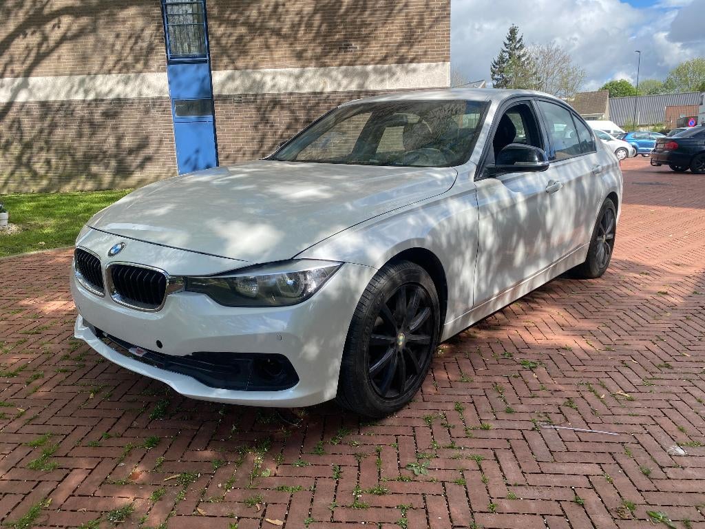 BMW 316d 117DKM BWJ 2017 AUTOMAAT, Auto's, 1995 cc, Wit, Bedrijf, 5 deurs