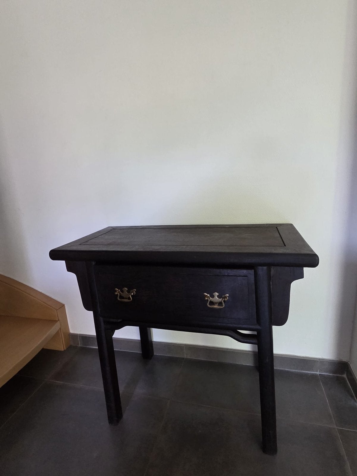 Massief houten Chinese Kast te koop, Ophalen, Zo goed als nieuw, Rechthoekig, Overige houtsoorten