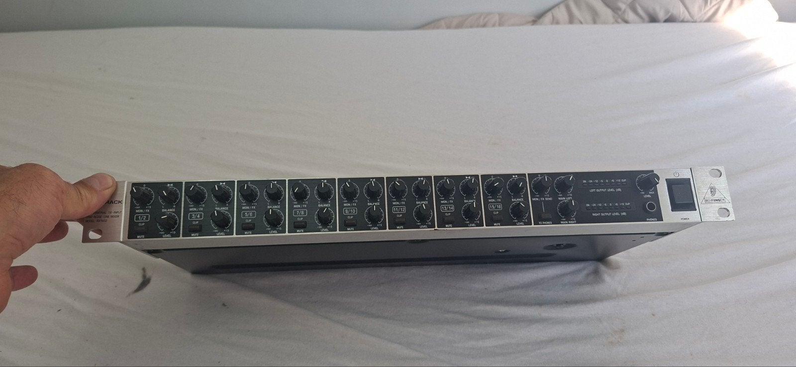 Behringer Eurorack pro mixer, Muziek en Instrumenten, Ophalen