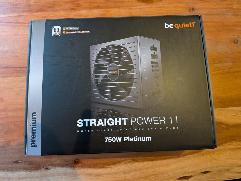 Alimentation PC 750W modulaire be quiet! STRAIGHT POWER 11, Informatique & Logiciels, Alimentations internes, Enlèvement ou Envoi