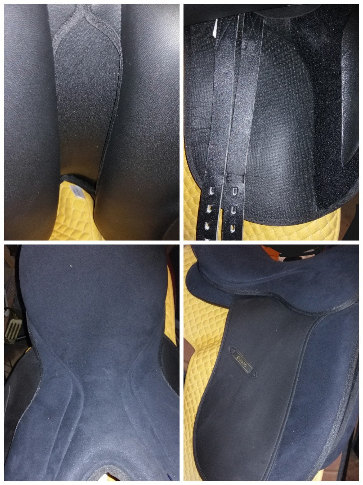 Nouvelle selle de dressage taille 17,5, Animaux & Accessoires, Neuf, Noir, Dressage, Enlèvement