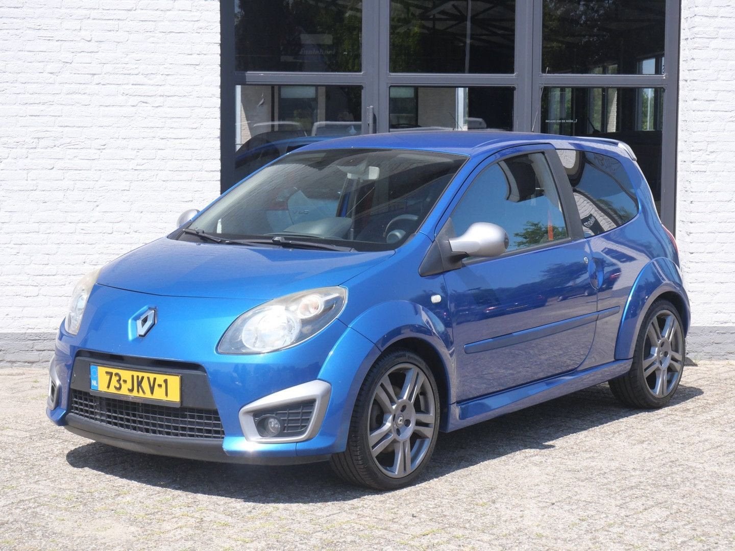 Renault Twingo 1.6 16V RS 167.000km !!! Origineel Nederlands, Auto's, Twingo, Blauw, Bedrijf, Handgeschakeld