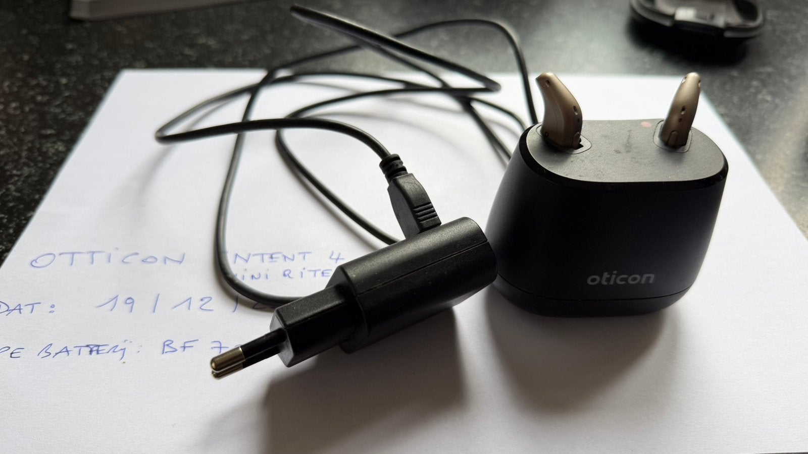 Set hoorapparaat OTICON INTENT 4 mini, Ophalen of Verzenden, Zo goed als nieuw, Overige typen