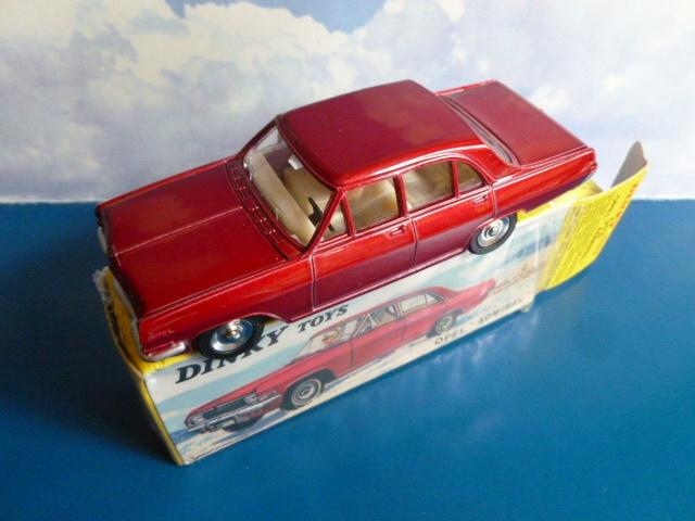 OPEL Admiral Berline + Bagages 1/43 Atlas DINKY Neuve+Boite, Enlèvement ou Envoi, Neuf, Voiture, Dinky Toys