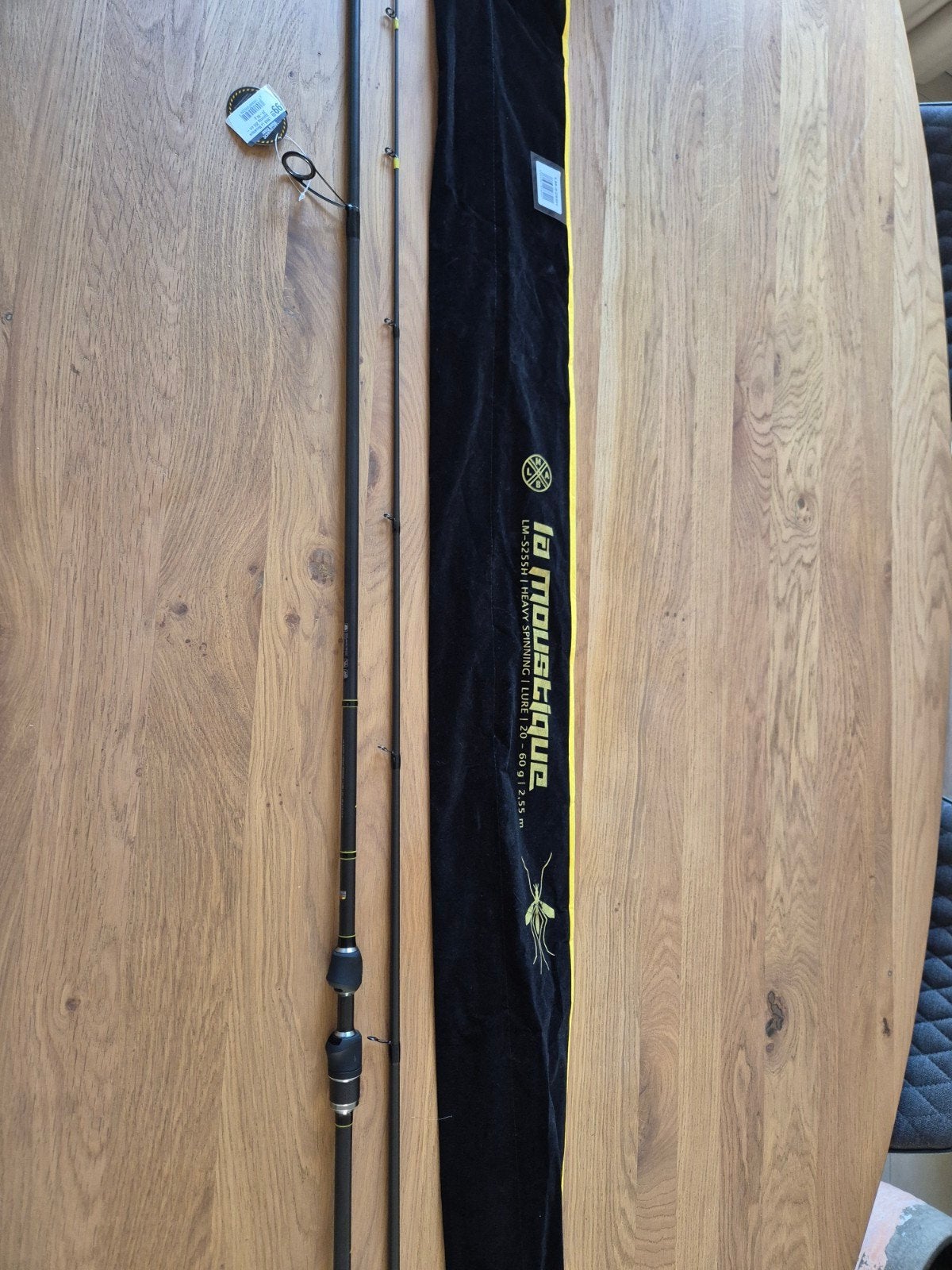 lmab moustique 255cm 20-60gr spin nieuw!,, Watersport en Boten, Ophalen of Verzenden