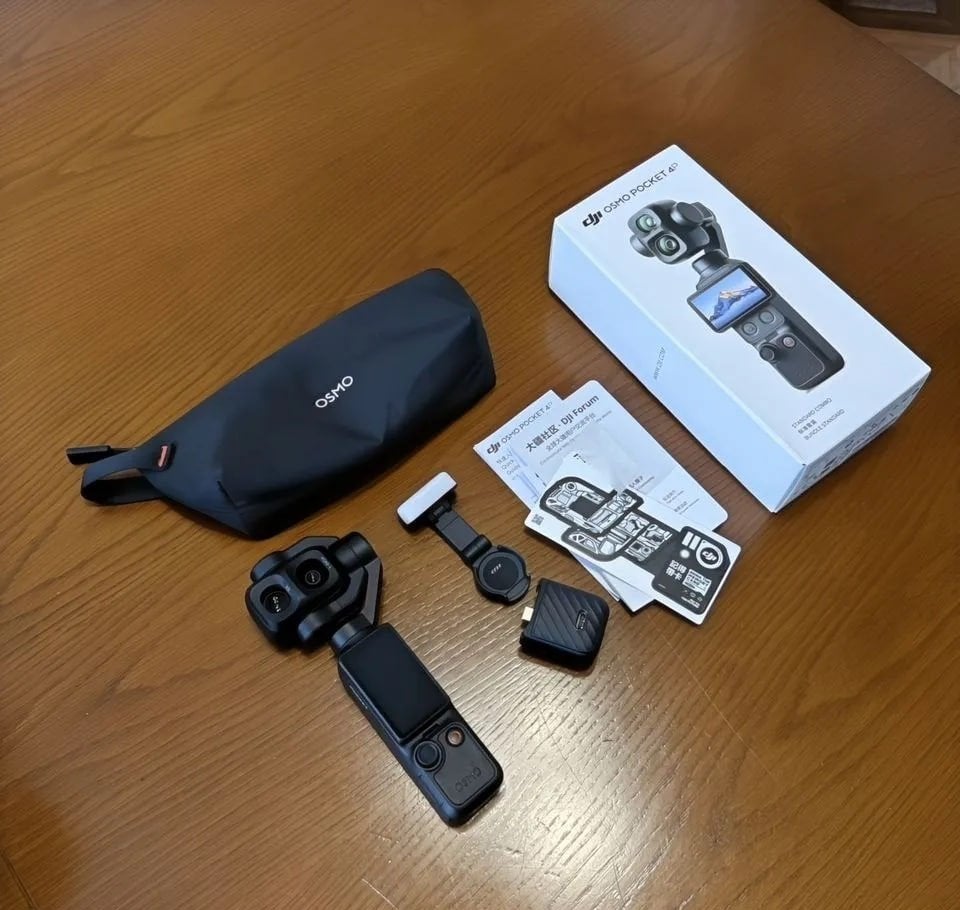 Dji osmo pocket 4 Pro, Ophalen of Verzenden, Zo goed als nieuw