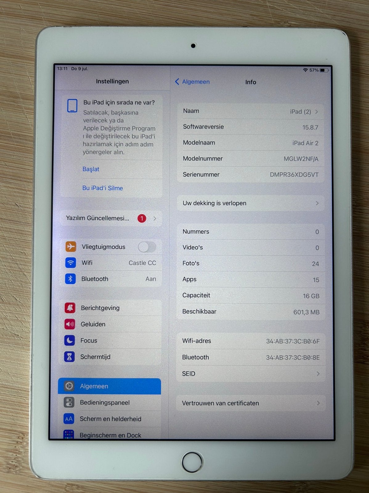 Ipad air 2, Computers en Software, Vintage Computers, Ophalen