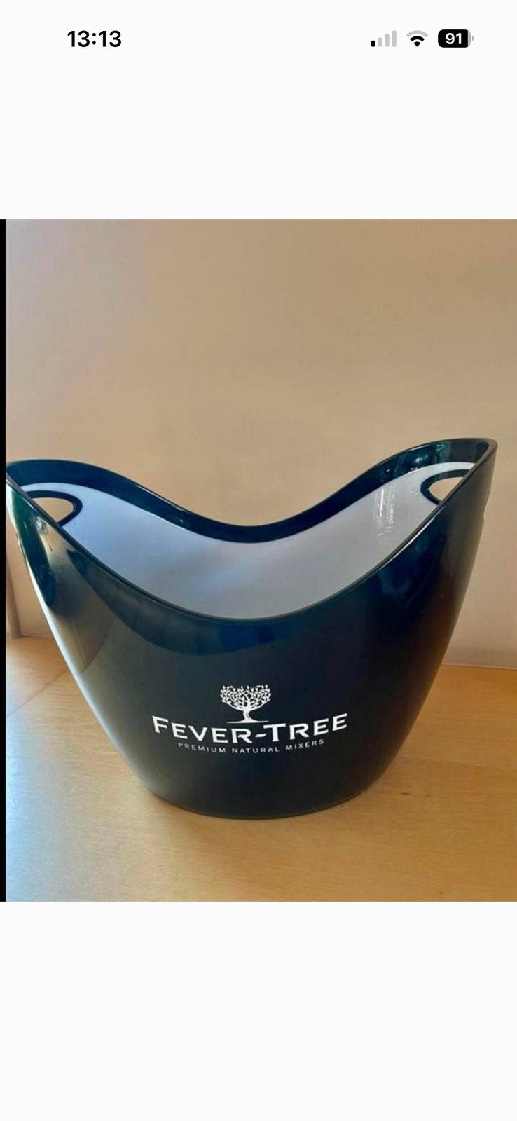 Seau à glace Black Fever Tree, Enlèvement ou Envoi