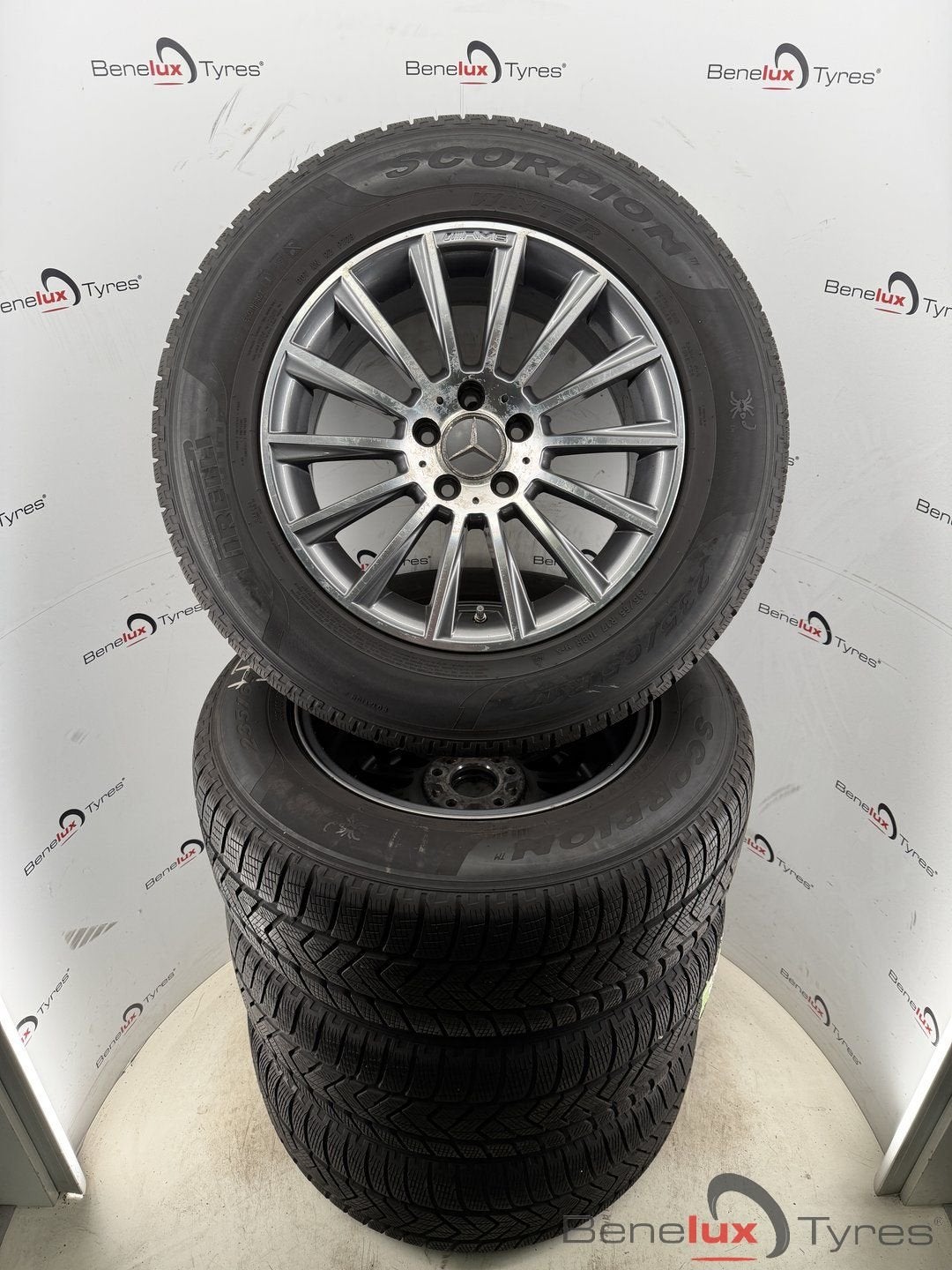 17'' Mercedes ML M-klasse Vito V-klasse GLE GLC GL W163 W164, Auto-onderdelen, Banden en Velgen, Gebruikt, -, -, Banden en Velgen