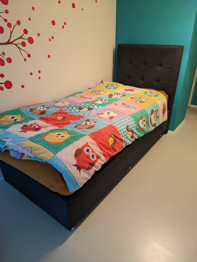 Boxspring met opbergruimte 90 x 200 cm, Huis en Inrichting, Ophalen, 200 cm