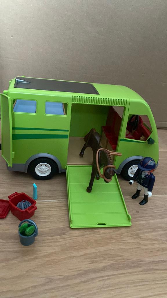 Playmobil Country - paardenvrachtwagen, Ophalen, Zo goed als nieuw