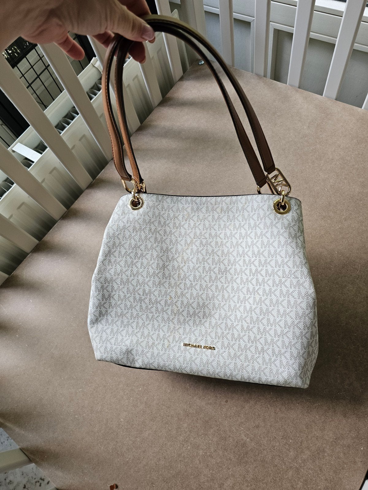 mooie Michael kors handtas, Handtassen en Accessoires, Tassen | Damestassen, Ophalen of Verzenden, Handtas