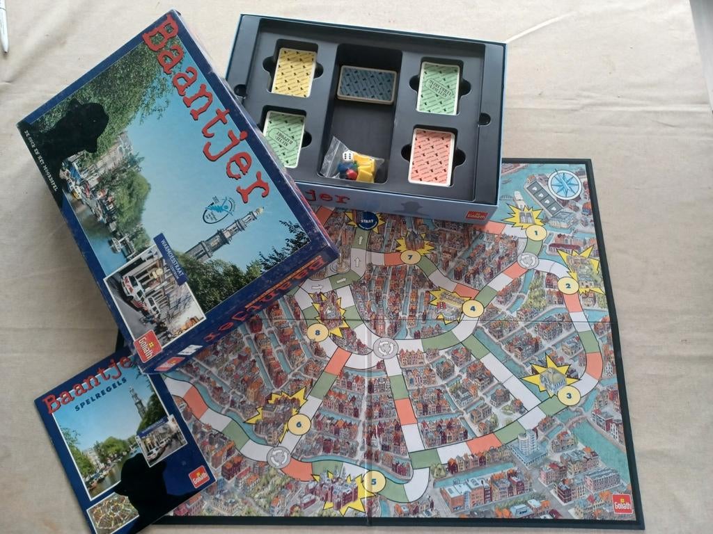 Baantjer Bordspel, Enlèvement