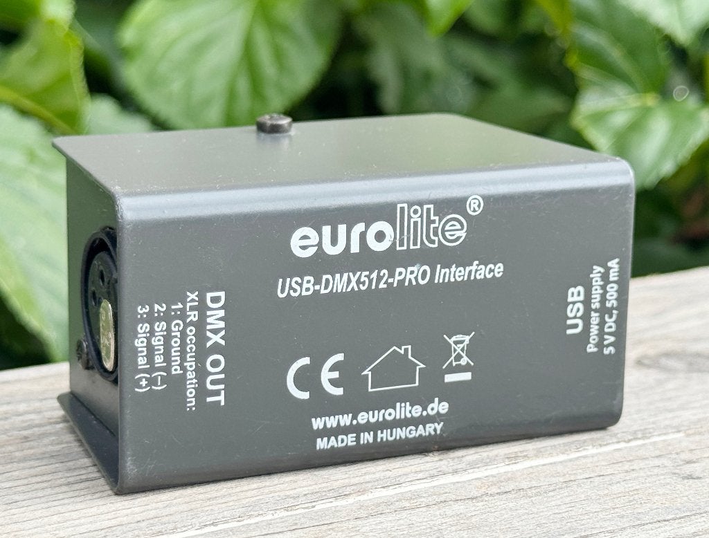 Eurolite USB naar DMX PRO Interface, Enlèvement, Comme neuf