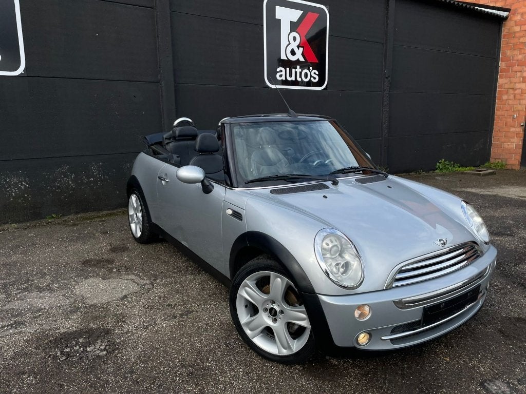 Mini Cooper Cabrio 1.6i, Auto's, Mini, Cabriolet, Bedrijf, Handgeschakeld, Cabrio