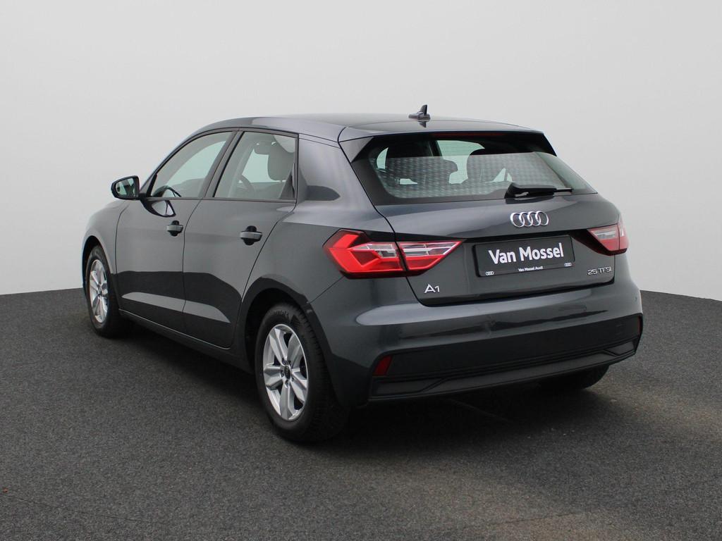 Audi A1 Sportback 1.0 25 TFSI 70kW Advanced, Auto's, Audi, Voorwielaandrijving, Stof, Zwart, https://public.car-pass.be/vhr/a4cf6586-58b3-4804-b07e-fba0240b2ed2