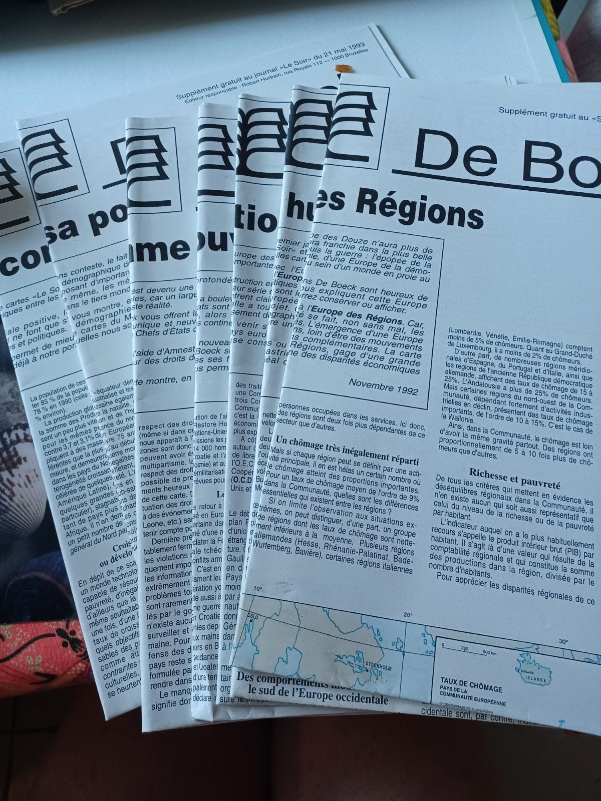 Encarts du Soir 1992, Enlèvement ou Envoi