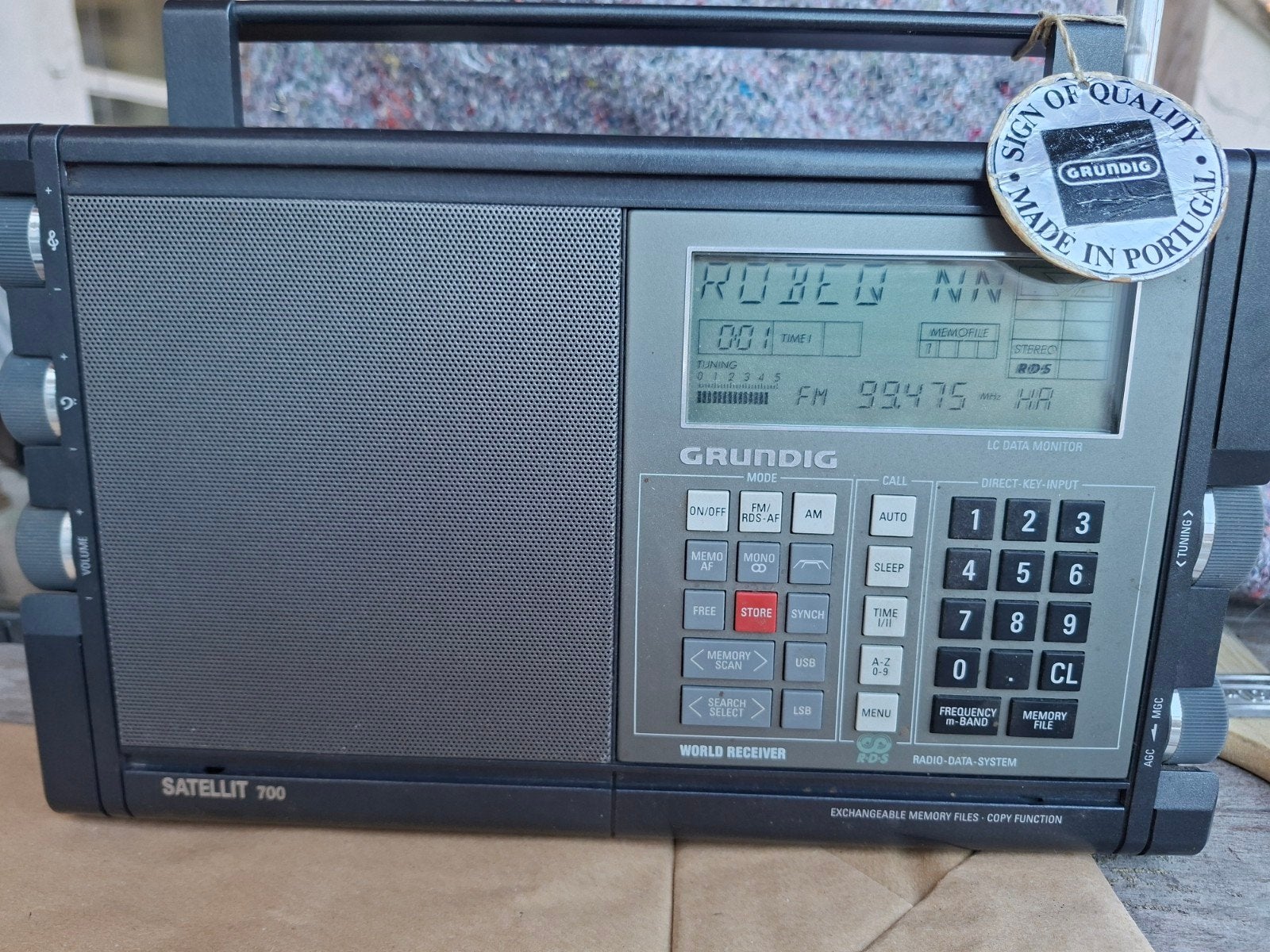 radio GRUNDIG SATELLIT 700 état tout neuf, TV, Hi-fi & Vidéo, Enlèvement ou Envoi, Radio