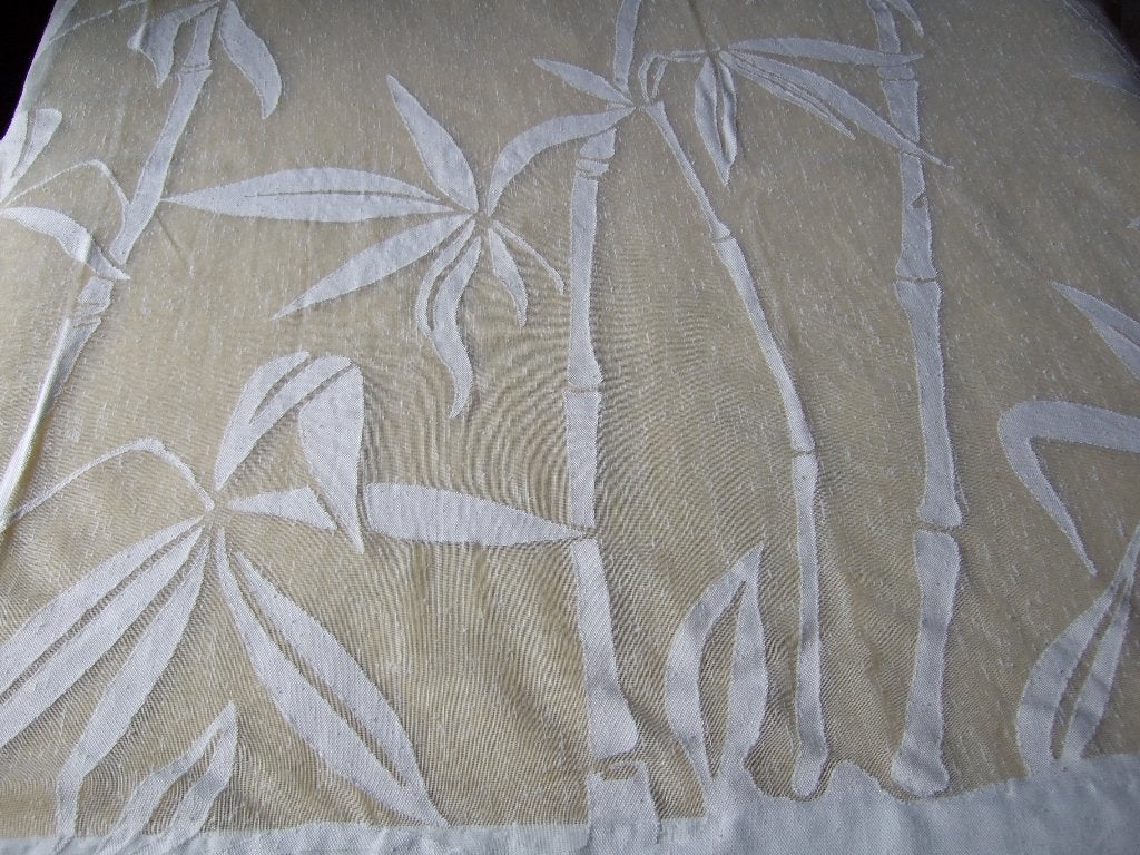 Rideaux gardisette, Maison & Meubles, Ameublement | Rideaux & Stores à lamelles, Comme neuf, Voilage semi-transparent, Blanc, Polyester