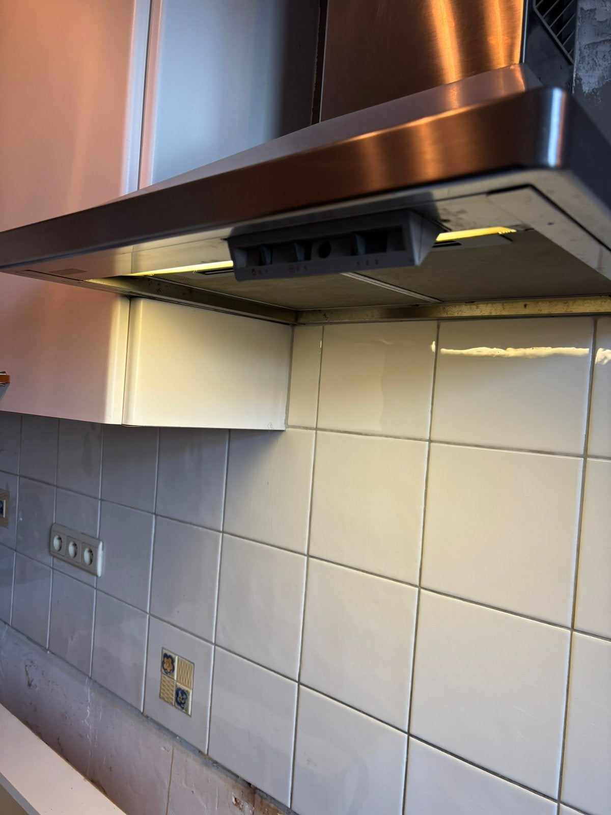 Hotte de cuisine, Electroménager, Enlèvement, Utilisé, Autoportant, Hotte murale