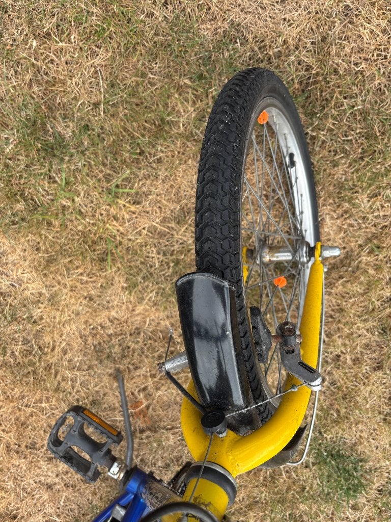 Kinderfiets 20inch - 6 tot 9 jaar, Fietsen en Brommers, Ophalen, Gebruikt, Velgrem, Versnellingen
