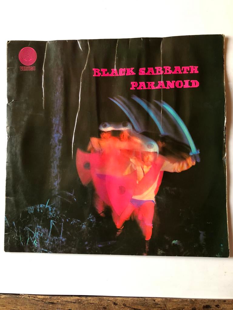 Black Sabbath : Paranoid ( 1970; swirl), Cd's en Dvd's, Vinyl | Hardrock en Metal, Verzenden, Gebruikt