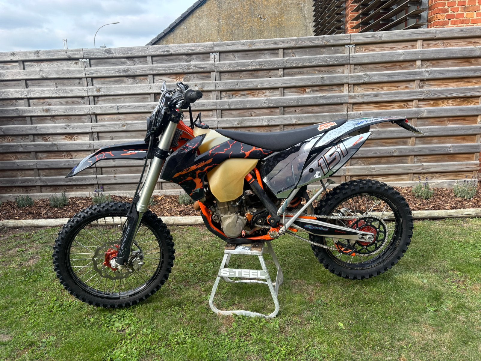 Ktm 450, Ophalen, Zo goed als nieuw
