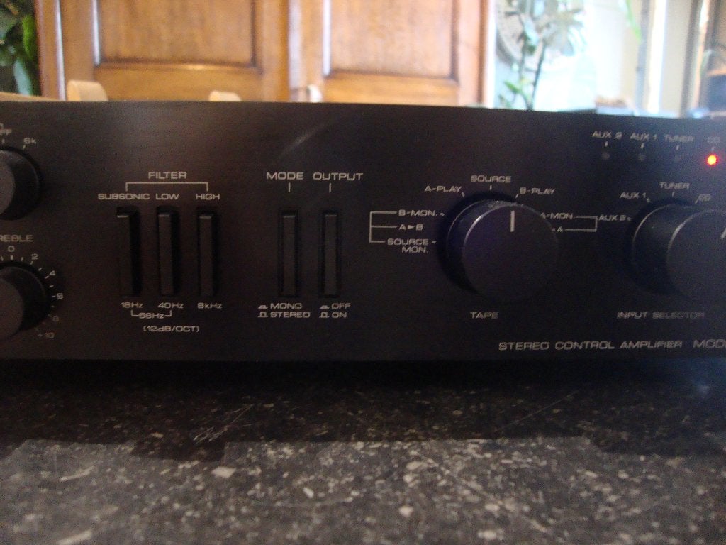 PREAMPLI KENWOOD BASIC C2...NIKEL..., TV, Hi-fi & Vidéo, Enlèvement