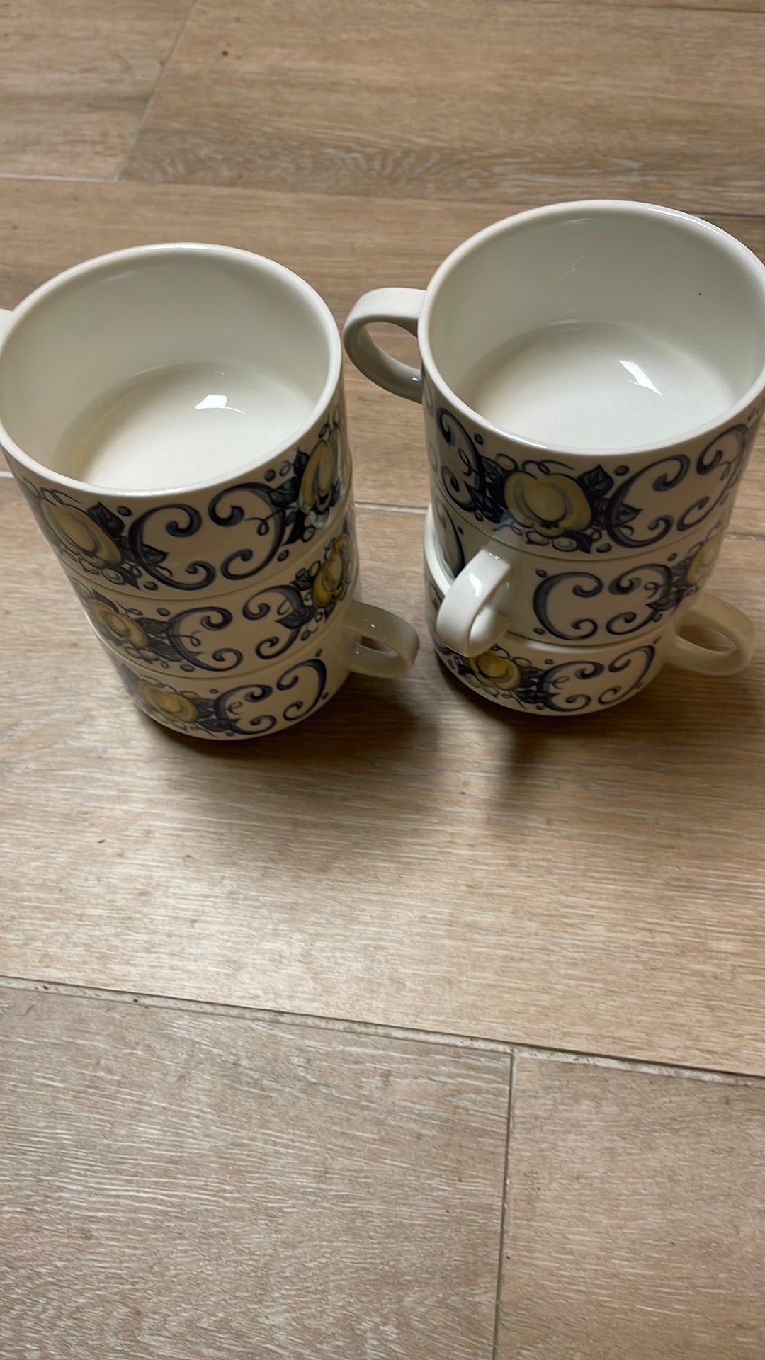 6 tassen villeroy&boch, Ophalen of Verzenden