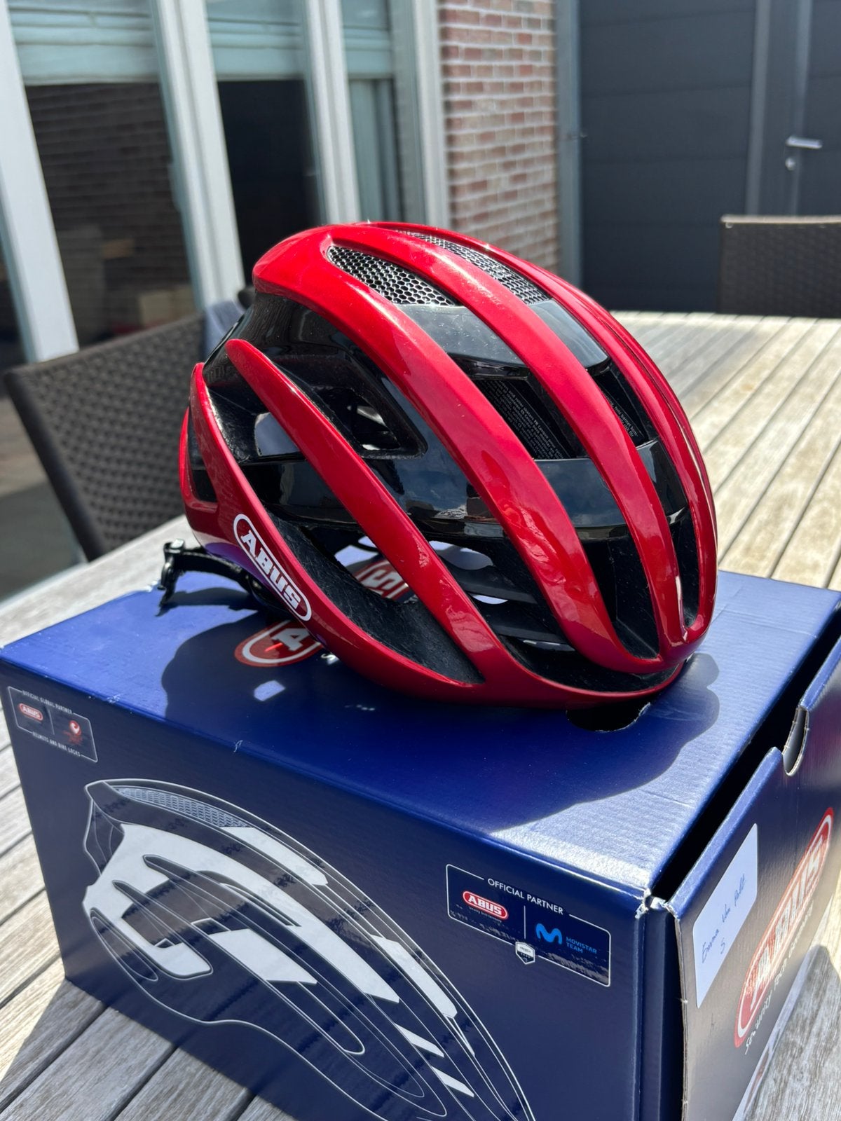 ABUS airbraker maat S, Ophalen of Verzenden, Zo goed als nieuw, S