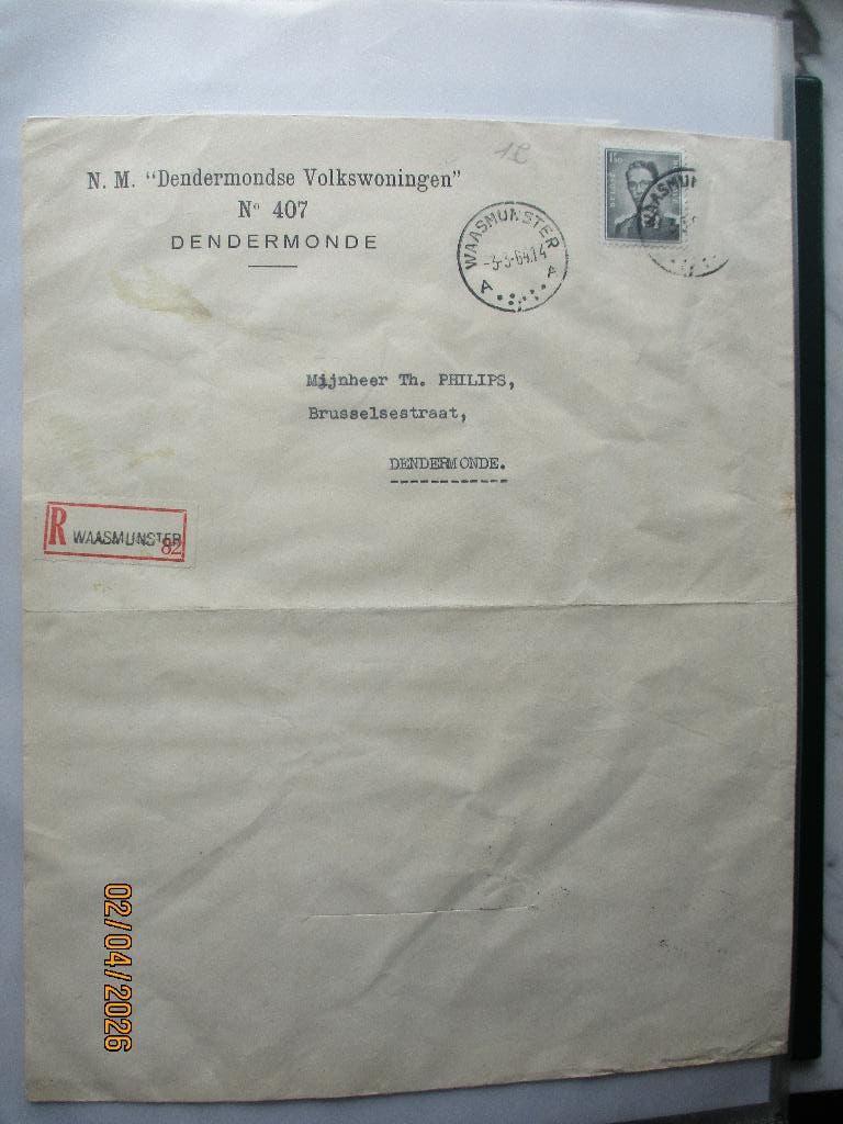 Dendermondse Volkswoningen Dendermonde 1964, Verzenden, Gebruikt