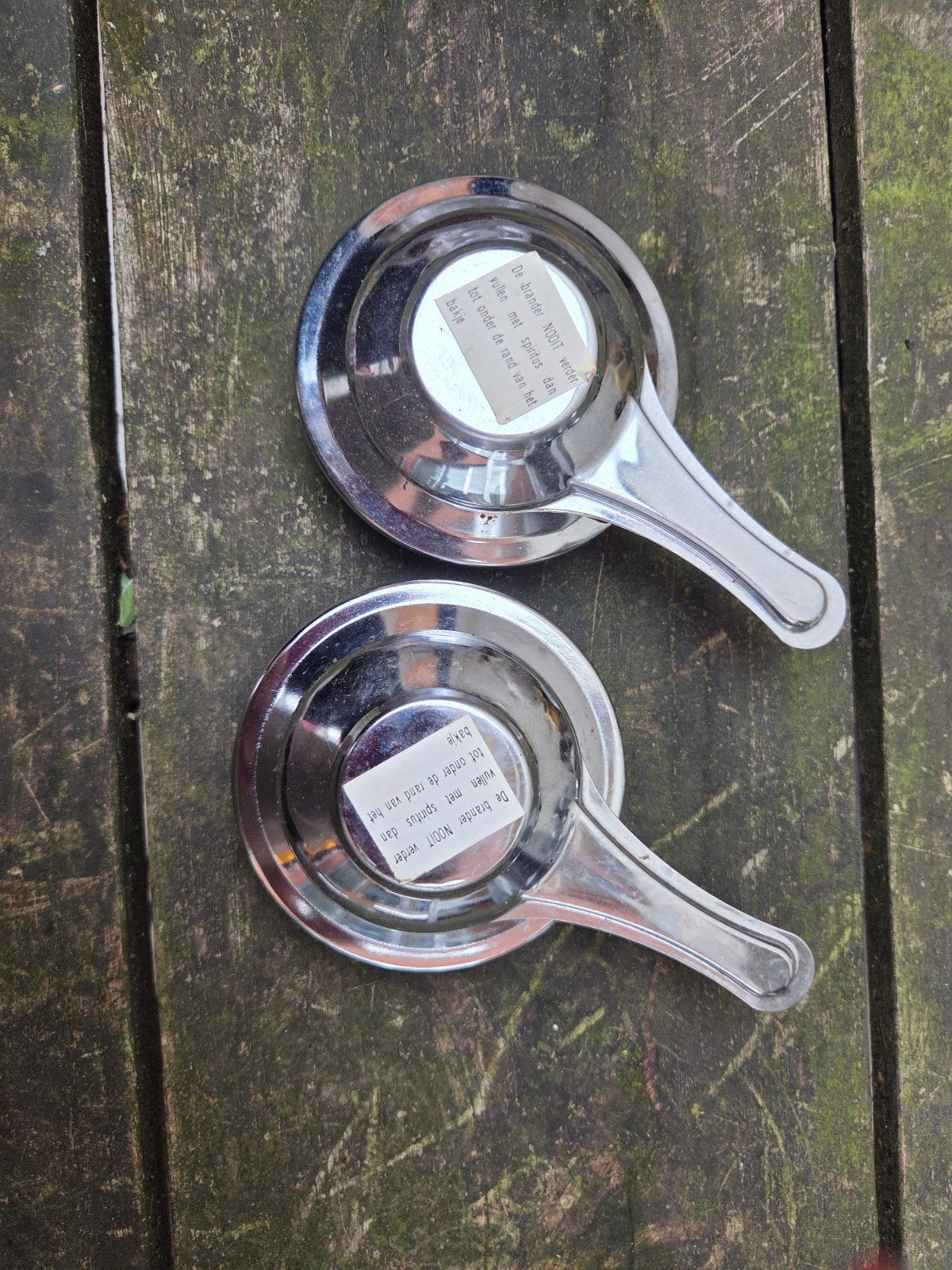 2 gourmet branders, Enlèvement ou Envoi, Utilisé, Aluminium
