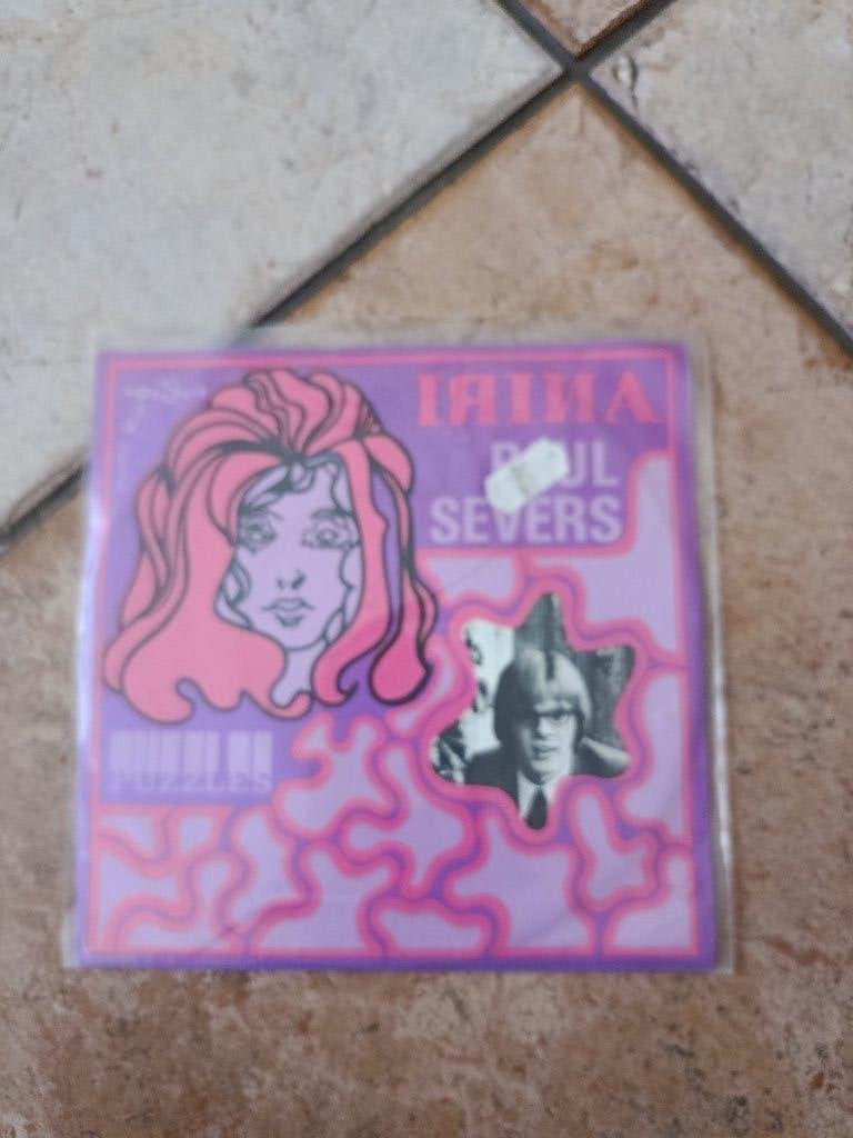 Single Paul Severs-Irina/puzzles, Pop rock, Enlèvement ou Envoi, 7 inch, Utilisé