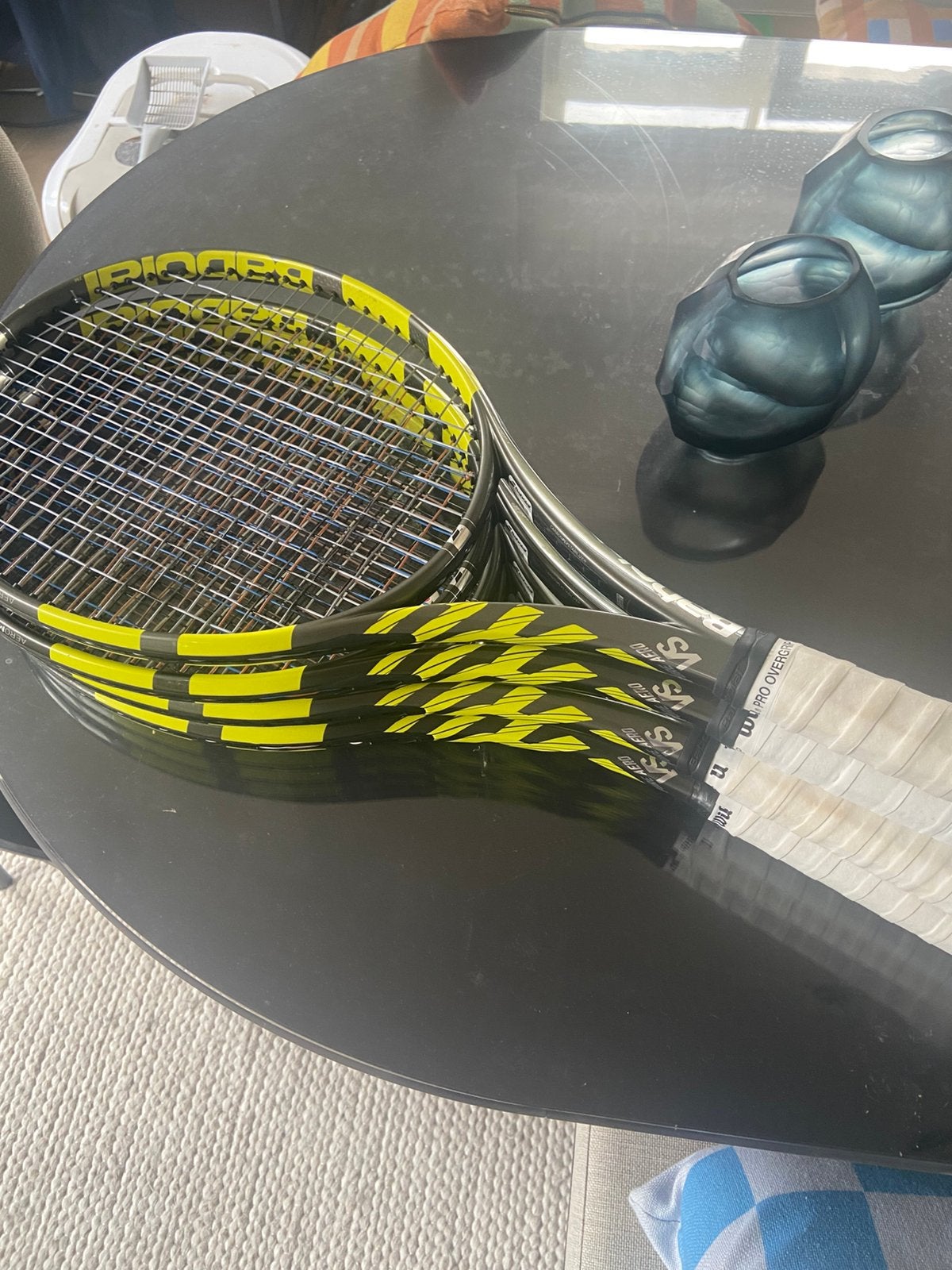 Lot professionele tennisrackets Babolat Aero Pro VS, Enlèvement, Comme neuf, Babolat, L2