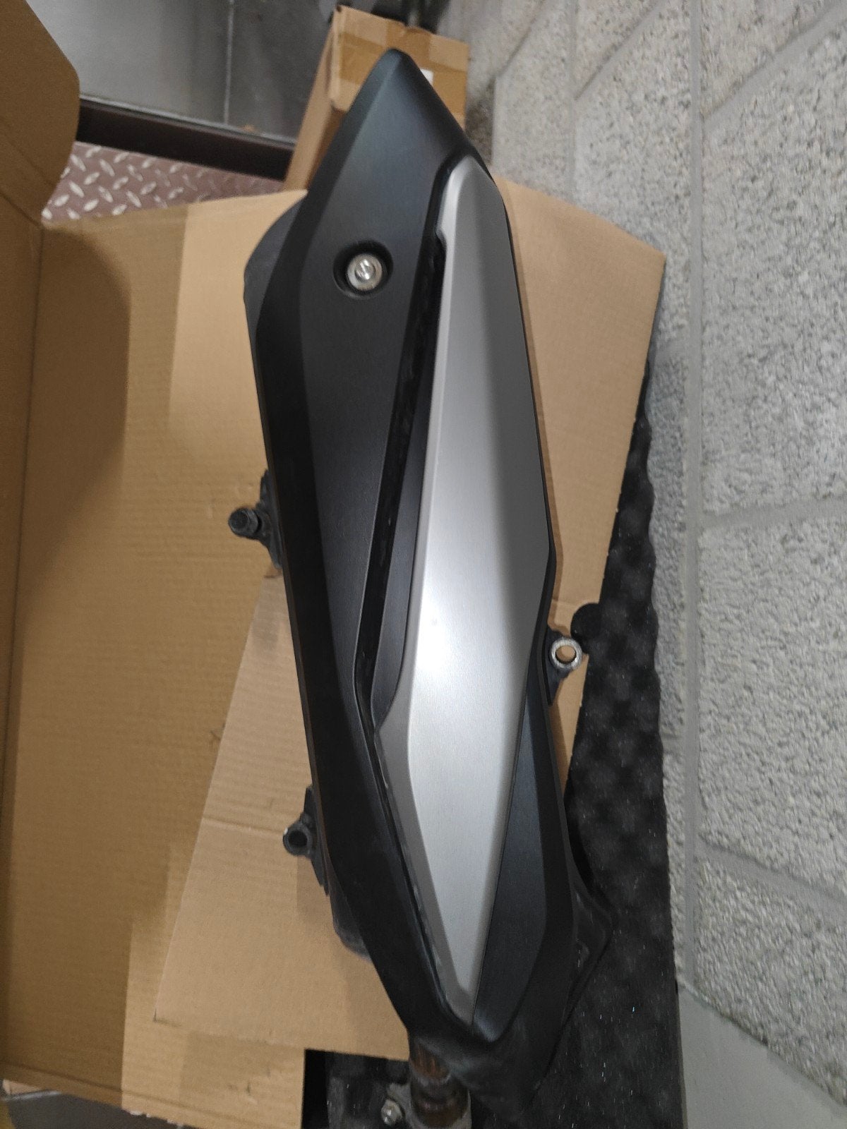 Honda Forza 350 uitlaatdemper, Motoren, Ophalen, Gebruikt