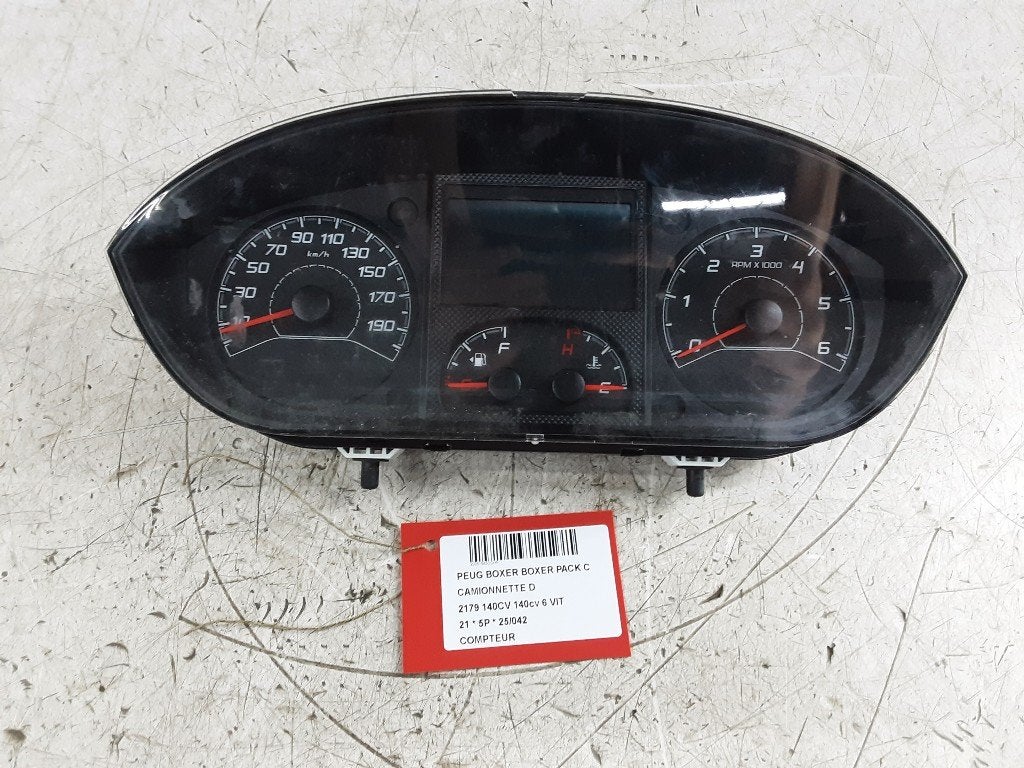 COMPTEUR DE VITESSE Peugeot Boxer (U9) (1394435080), Mevr. I. Hauben, Utilisé, Rue de l'Espoir 34 34
4030  GRIVEGNÉE, BE, Info@Collignon.be