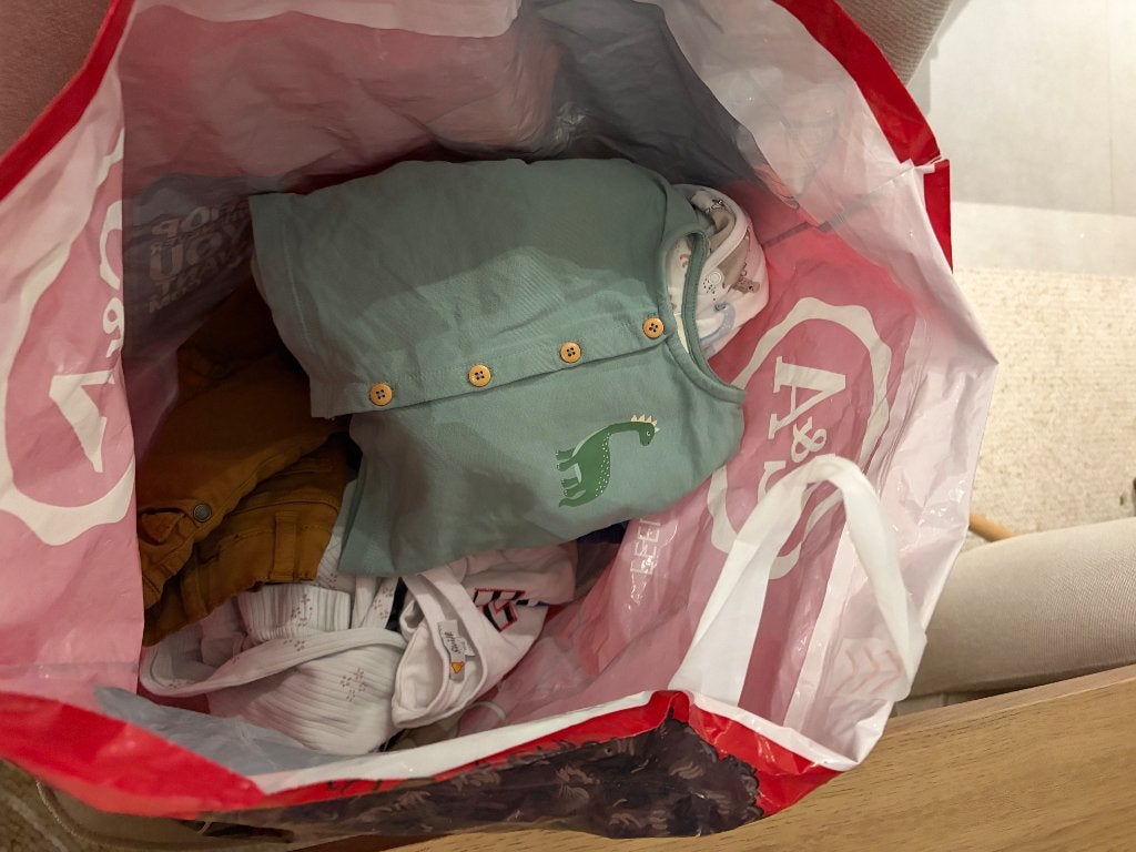 Zak met babykleding maat 62-68, Ophalen, Gebruikt, Jongetje, Overige typen