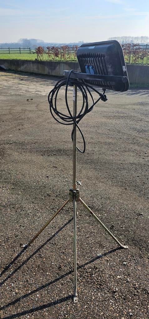 Verlichting op statief, Ophalen