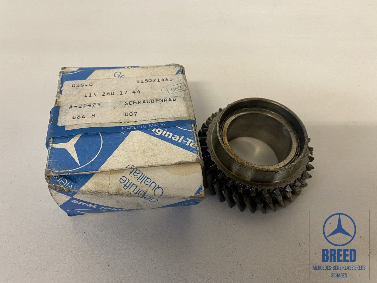 NOS tandwiel derde versnelling voor Mercedes-Benz W115, Autos : Pièces & Accessoires, Neuf, -, -, Enlèvement ou Envoi