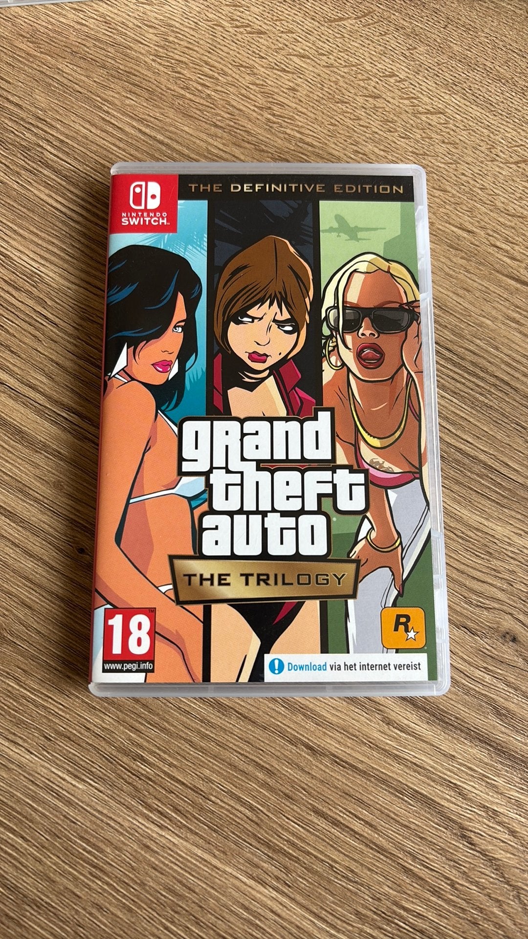 Nintedo Switch GTA trilogy, Ophalen, Vanaf 18 jaar, Shooter, 1 speler